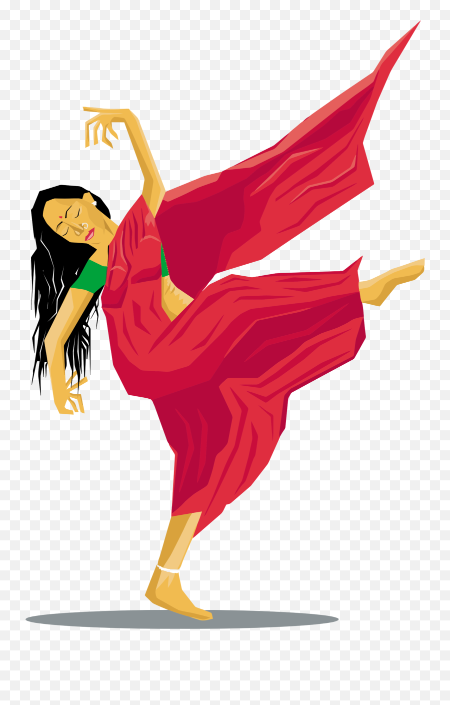 Dancing Transparent Png Clipart Free - Transparent Indian Dance Clipart,Dance Clipart Png