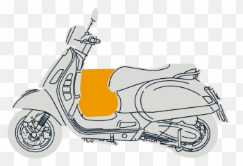 Scooter Cannonball 2021 Travel 4500 Miles In 10 Days - Girly png