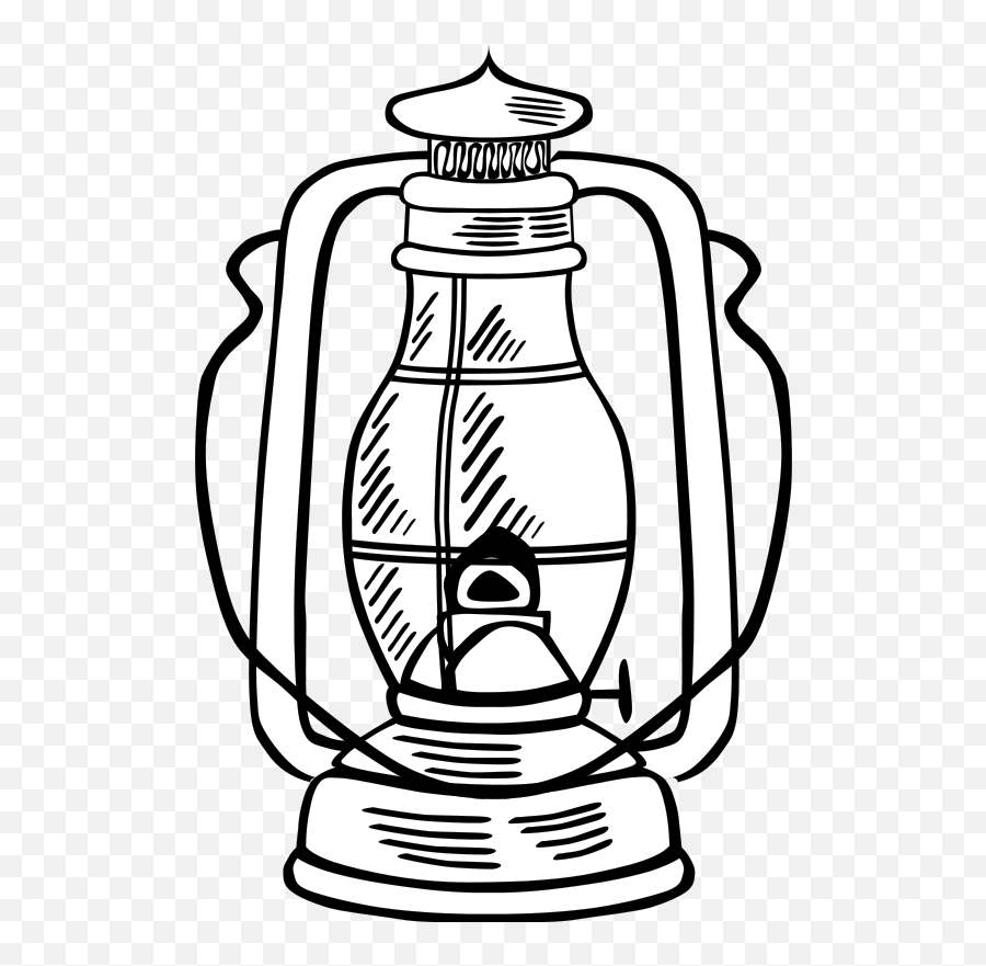 Free Clipart Hurricane Lamp Geraldg - Lantern Drawing With Colour Png,Hurricane Icon Vector