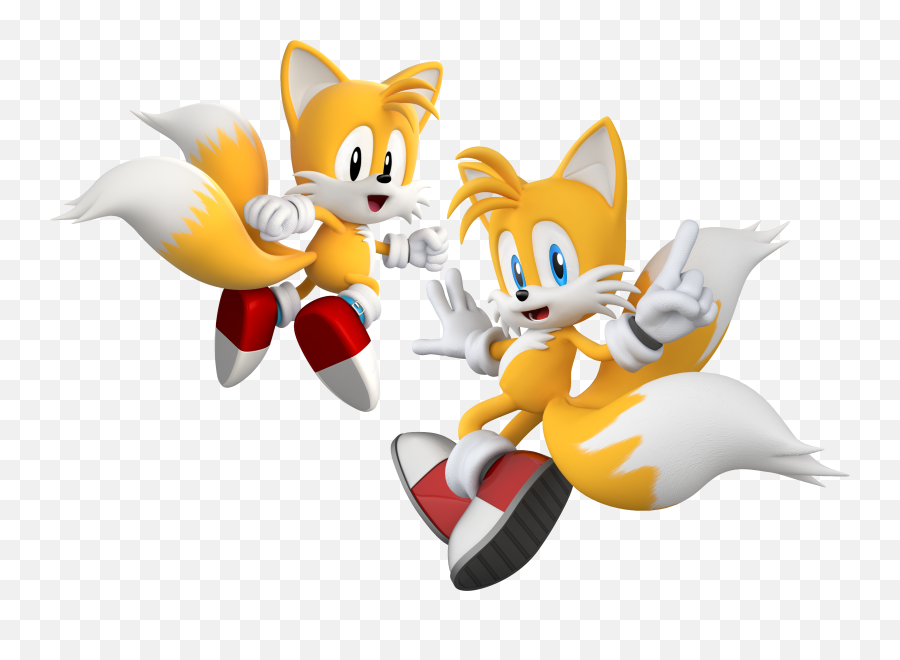 Filesg Modern And Classic Tailspng - Sonic Retro Billy Hatcher And The Giant Egg,Tails Png