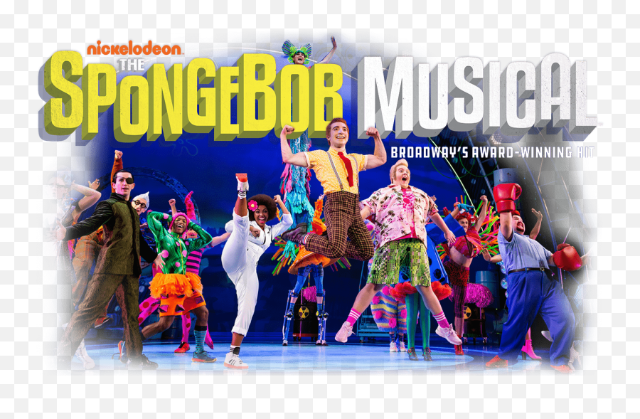 Home - The Spongebob Musical Official Hit Musical Site Png,Spongebob Transparent Background