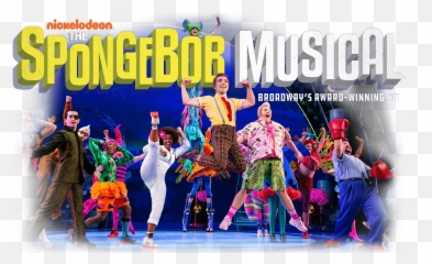 Home - The Spongebob Musical Official Hit Musical Site Png,Spongebob Transparent Background