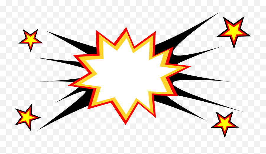 20 Comic Boom Explosion Vector Png Transparent Svg Vol 2 - Background ...