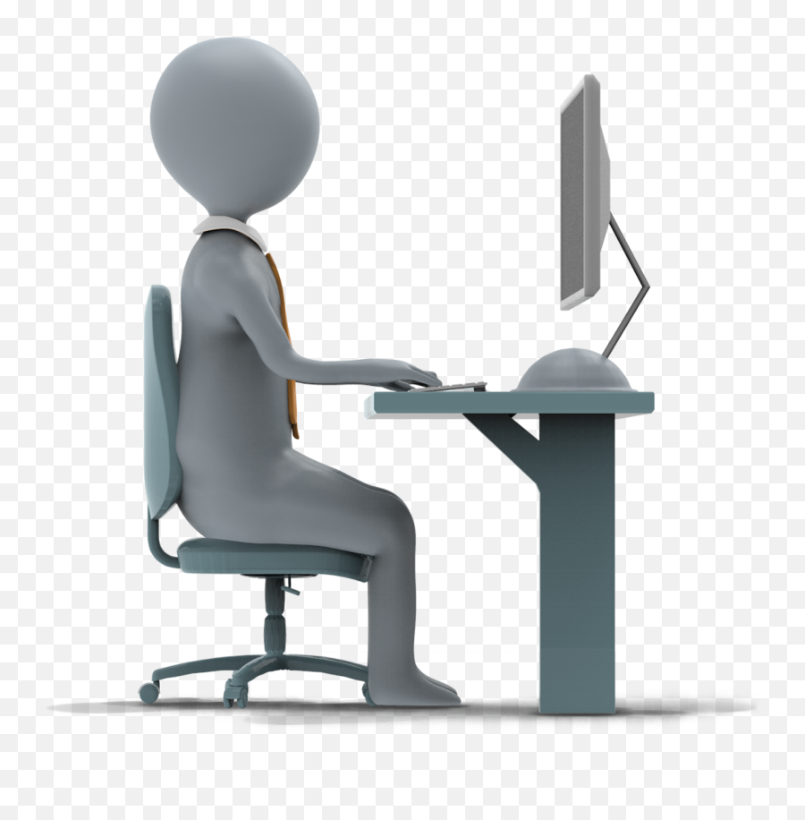Personal Edition Teaching The World To Type - Office Chair Png,Typing Png