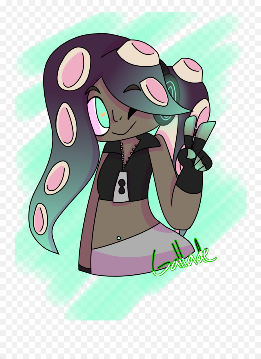 Marina Splatoon 2 Fan Art Gallade - Illustrations Art Street Cartoon Png,Splatoon 2 Png