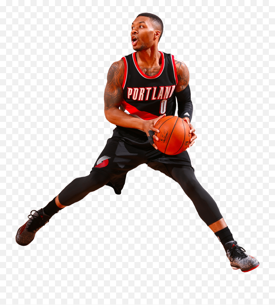 Png Images Nba Players - Nba Damian Lillard Png,Basketball Players Png