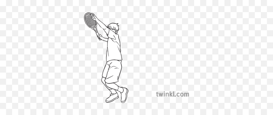 Volley Step Two Overhead Smash Stroke Tennis Technique - Squash Tennis Png,Smash Ball Png