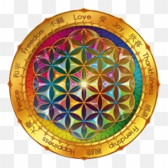 Flower Of Life Wallpaper Picserio - Mandala De La Vida Hd Png,Flower Of Life Png