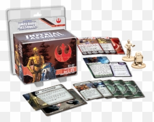Star Wars Fantasy Flight Gamesimperial Assault C3p0 And - Star Wars Imperial Assault R2 D2 And C 3po Ally Pack Png,C3po Png