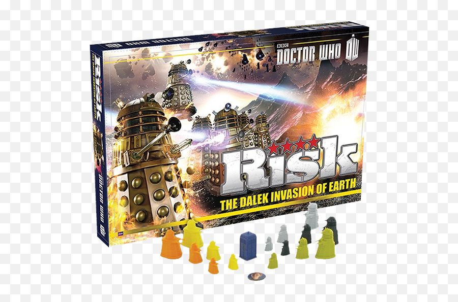 Risk The Dalek Invasion Of Earth Doctor Who - Board Game Risk Png,Dalek Png