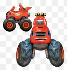 Blaze And The Monster Machines Air Walker Transparent - Blaze The Monster Machine Balloon Png,Blaze And The Monster Machines Png