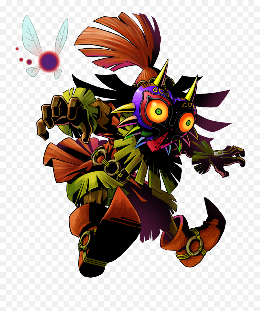 Skull Kid - Legend Of Zelda Mask Majora Png,Skull Kid Png