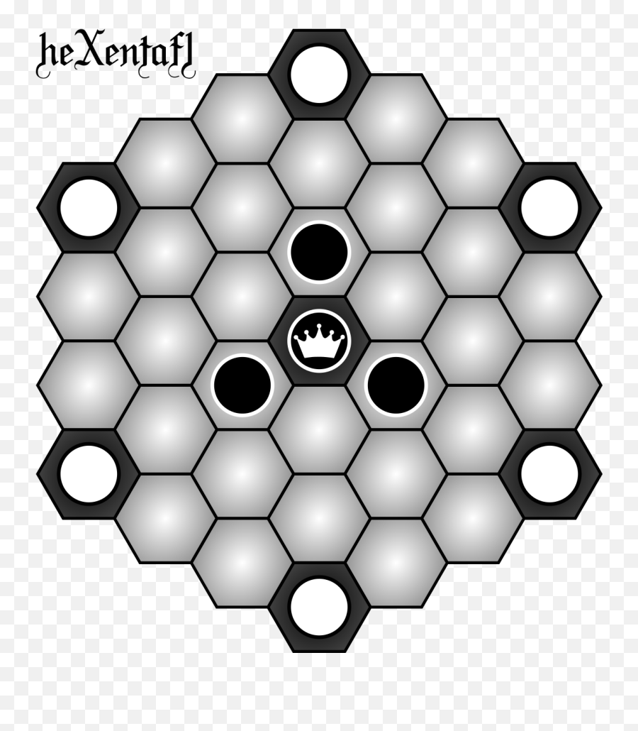 Hexentafl - A Hex Based Variant Boardgamegeek Hex Grid Png,Hex Pattern Png