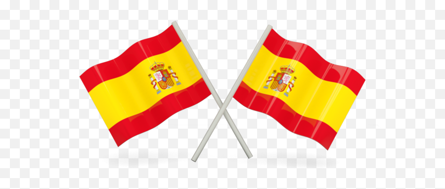 Two Wavy Flags Illustration Of Flag Spain - Bangladesh Flag Png,Spain Png