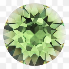 Swarovski Chatons 1028 Peridot Pp3 Harman - Round Black Diamond Stone Png,Peridot Png