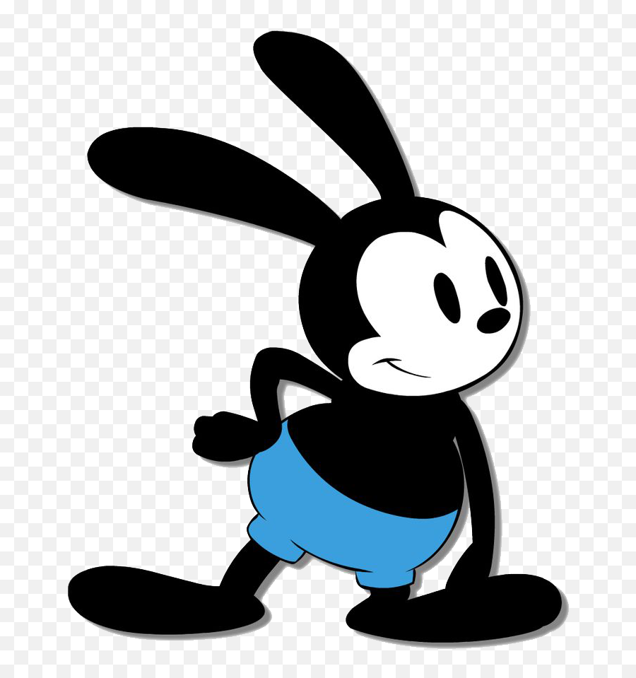 Download Oswald The Lucky Rabbit Png Image - Free Character Before Mickey Mouse,Rabbit Transparent