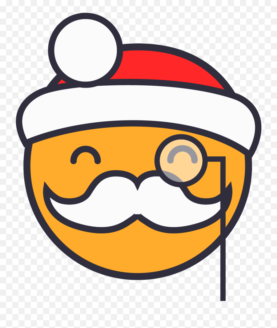 Monocle Santa Clipart - Full Size Clipart 3105394 Portable Network Graphics Png,Monacle Png
