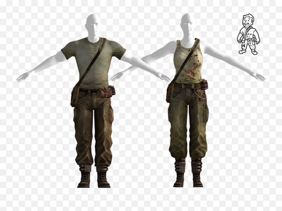 Download Apocalypse Costume Post Fallout Wiki - Fallout Wasteland Outfit Png,Apocalypse Png