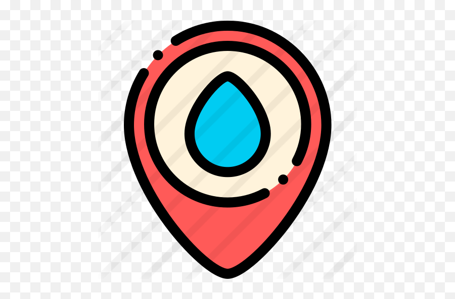 Water - Free Maps And Location Icons Circle Png,Location Png