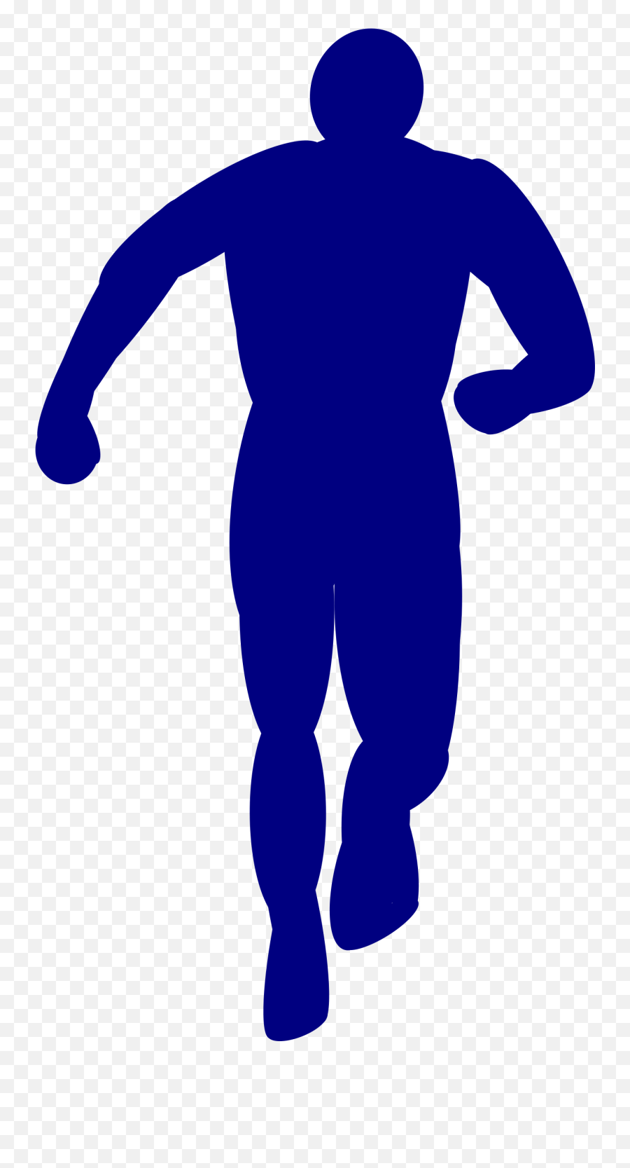 Download People - Running Man Clip Art Png Image With No Running Man Silhouette Back,People Running Png