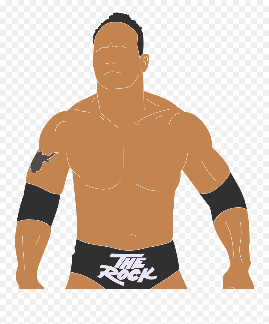 Rock Johnson Wrestling Superstar - Barechested Png,Dwayne Johnson Png