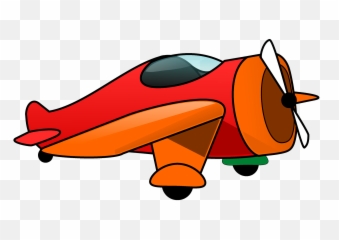 Cartoon Airplane Clipart - png