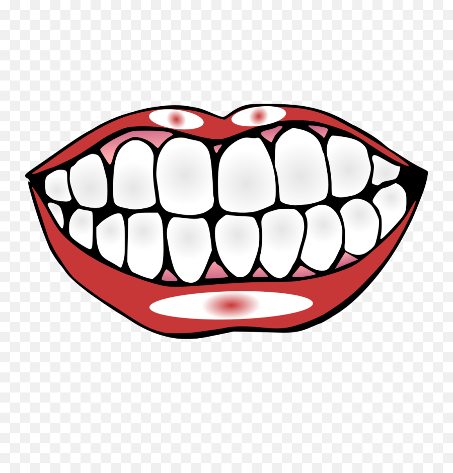 Mouth And Teeth Png Svg Clip Art For Web - Download Clip Tooth Clipart,Mouth Transparent