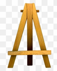 Clipart Of The Wood Easel Free Image - The 3rd Burger Png,Easel Png