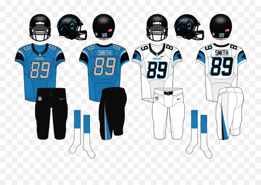 Download Hd Carolina Panthers Concept Logo - Face Mask Carolina Panthers Concept Uniforms Png,Carolina Panthers Logo Png