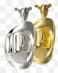 Cowboy Hat - Cremation Ashes Memorial Pendant png