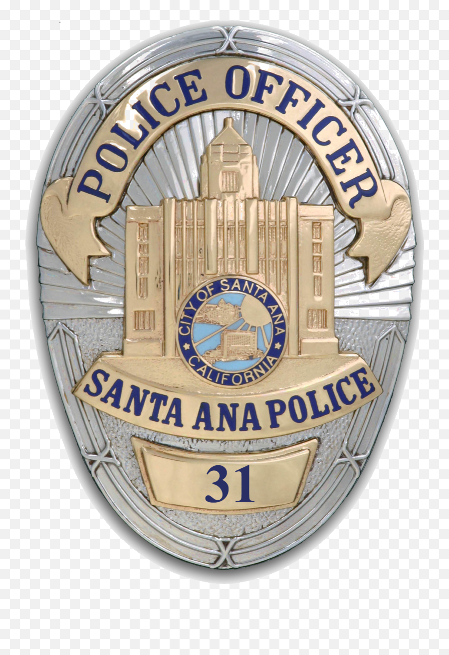 Police Department Directory - Santa Ana Pd Badge Png,Police Png