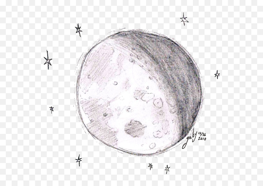 Moon Drawing Png - Tumblr Moon Png 1346025 Vippng Moon,The Moon Png