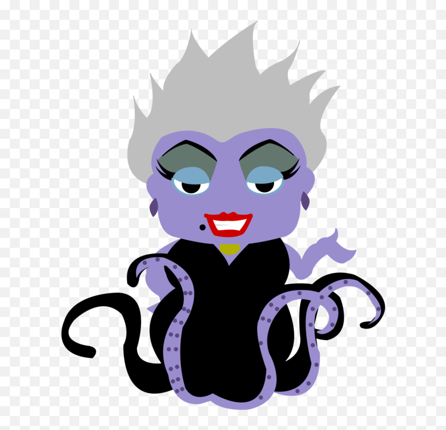 Disney Clipart Ursula - Chibi Ursula Png,Ursula Png