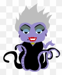Disney Clipart Ursula - Chibi Ursula Png,Ursula Png