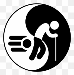 Yin Yang Gabriel Dusil U2022 Time Is Relentless Page 2 - Yin Yang Fast Slow Png,Yin Yang Logo