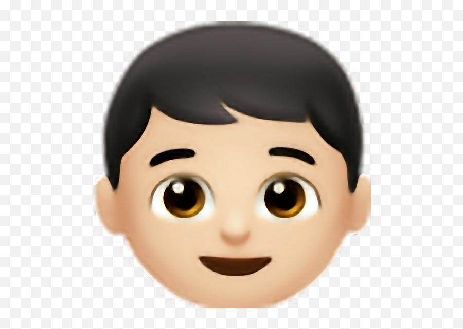 Boy Emoji Freetoedit - Brown Hair Boy Emoji Png,Boy Emoji Png