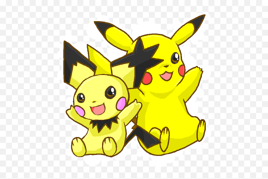 Download Photo - Pikachu And Pichu Png,Pichu Png