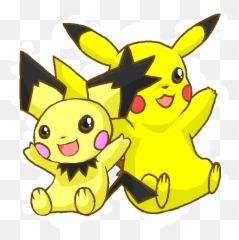 Download Photo - Pikachu And Pichu Png,Pichu Png