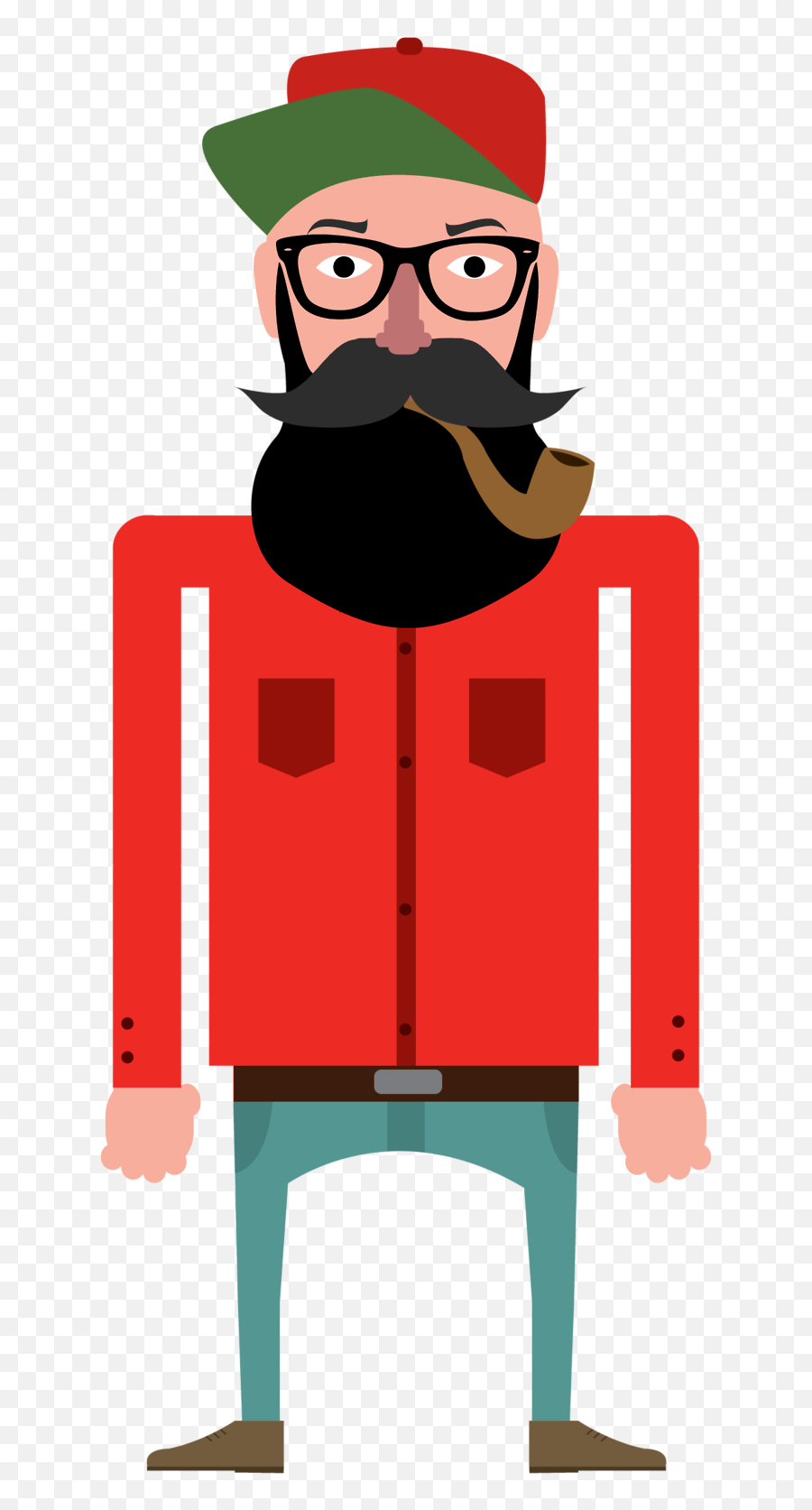 Hipster Clipart Lumberjack - Hipster Clipart Png,Lumberjack Png