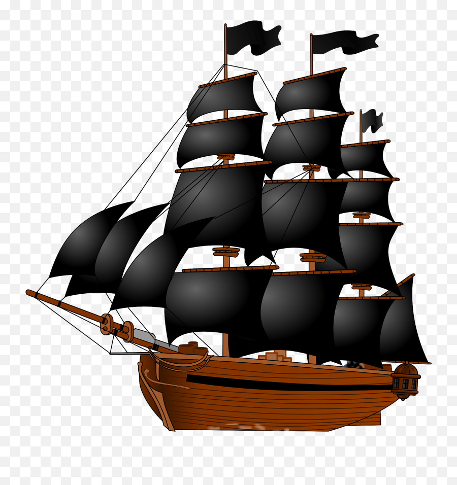 Pirate Ship Clipart Free Download Transparent Png Creazilla - Pirate Ship Clipart Png,Boat Clipart Png