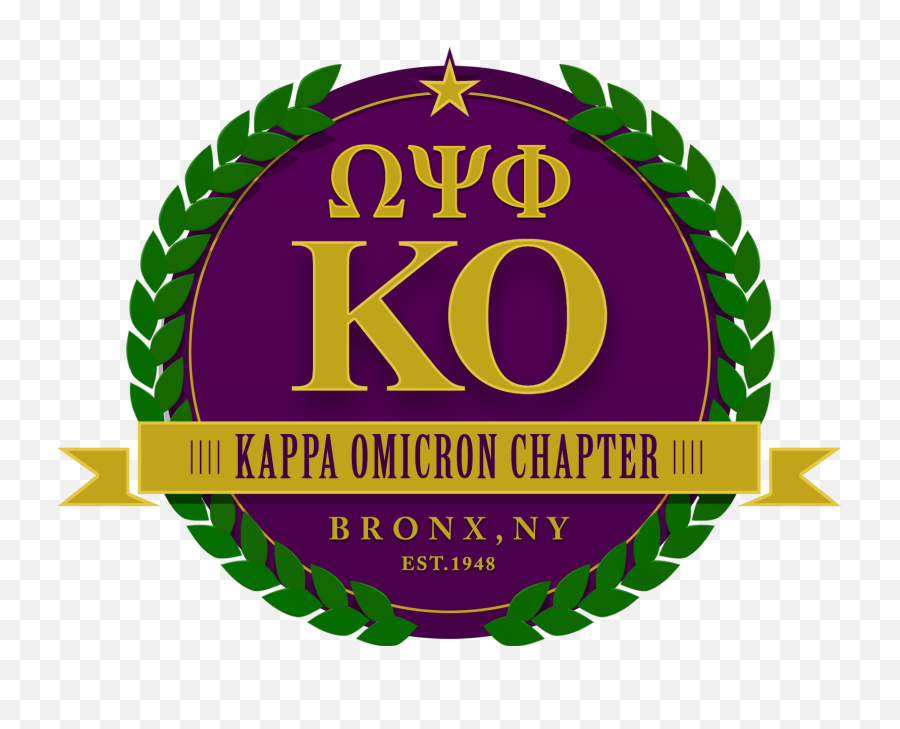 Download Kappa Omicron Chapter Of The - Event Png,Omega Psi Phi Png