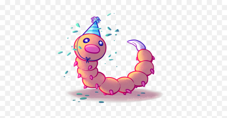 Weedle - Party Hat Png,Weedle Png
