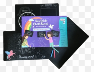 Chalk Board Drawing Table Mats Archives - Award Winning Paper png