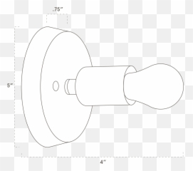 Atom Sconce - Dot png