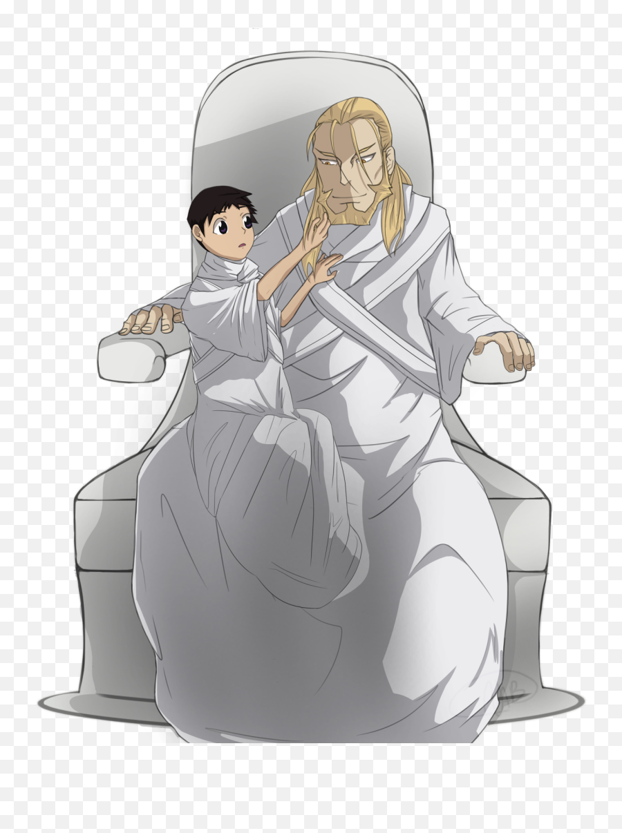 Father Fullmetal Alchemist Throne - Pride And Father Fma Png,Fullmetal Alchemist Transparent