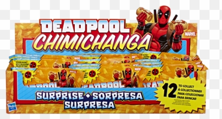 Marvel Deadpool Chimichanga Surprise With Mystery Filling - png