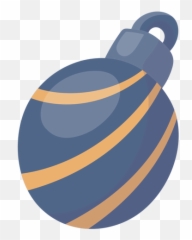 Swirl Stripes Christmas Ornament - Transparent Png U0026 Svg Vertical,Christmas Ornament Transparent