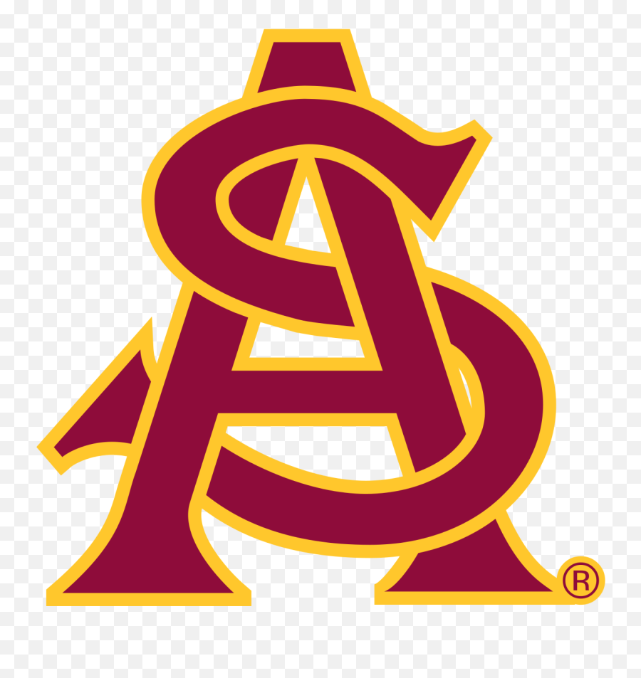 Arizona State University Logo Png - Arizona State University Arizona State Sun Devils Logo,University Of Arizona Logo Png