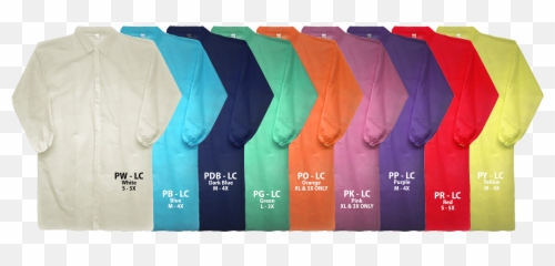 Lab Coats No Pockets Work Force - Disposable Pe Lab Coat Png,Lab Coat Png