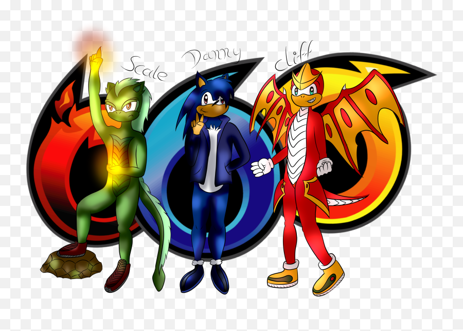 Team Dragonoid By Megamandragonoid - Sonic Sonic Heroes Png,Sonic Heroes Logo